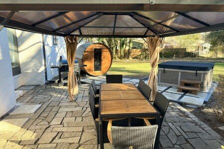 House 3 bedrooms, with jacuzzi