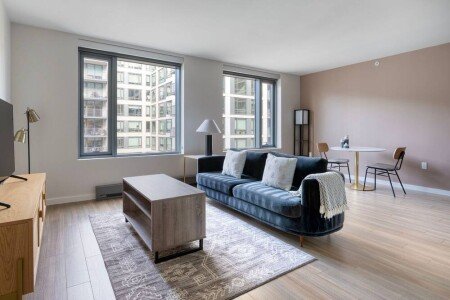 Appartement design, 1 chambre, avec piscine