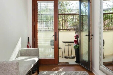 Maison design, 2 chambres, avec jardin