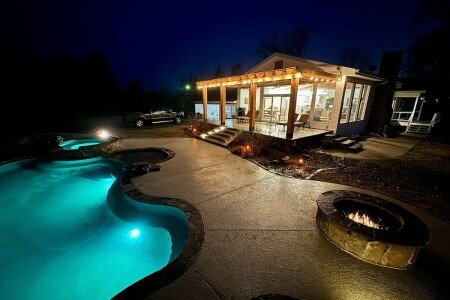House 4 bedrooms, with jacuzzi