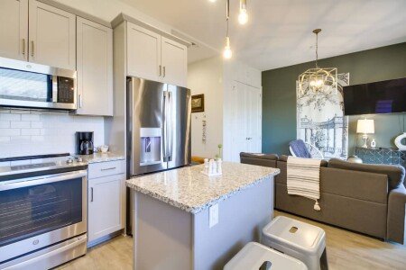 Apartment 2 bedrooms, with air conditioning