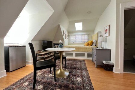 Apartment 1 bedroom, with garden