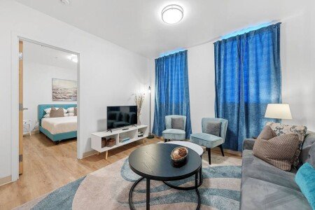 Bed and breakfast 1 bedroom, with air conditioning