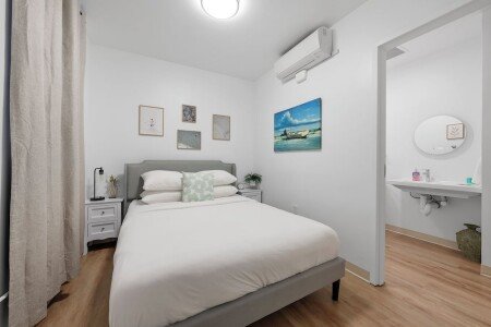 Bed and breakfast 1 bedroom, with air conditioning