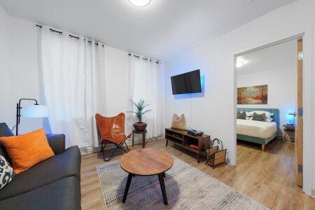 Bed and breakfast 1 bedroom, with air conditioning