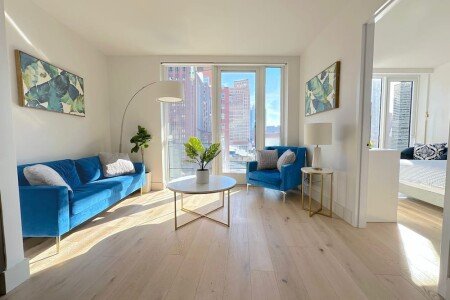 Apartment 1 bedroom, with gym