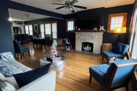 House 2 bedrooms, with garden