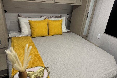 Camping / Mobil Home 2 chambres, avec climatisation