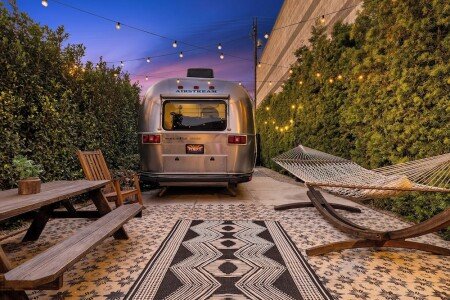 Camping / Mobil Home design, 1 chambre, avec climatisation