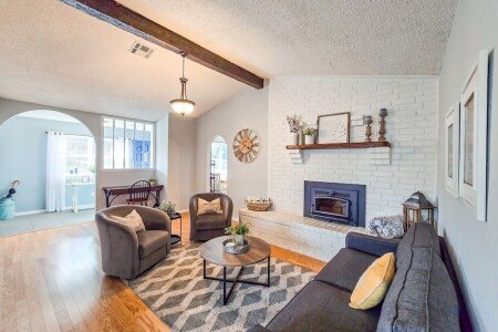 House 3 bedrooms, with garden