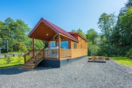 Chalet 2 bedrooms, with jacuzzi