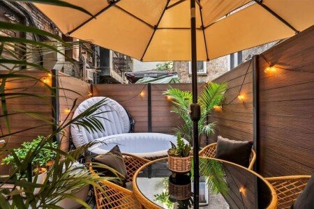 Apartment 1 bedroom, with jacuzzi