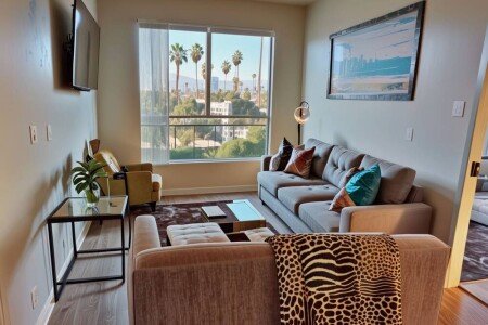 Appart'Hotel design, 3 chambres, avec climatisation