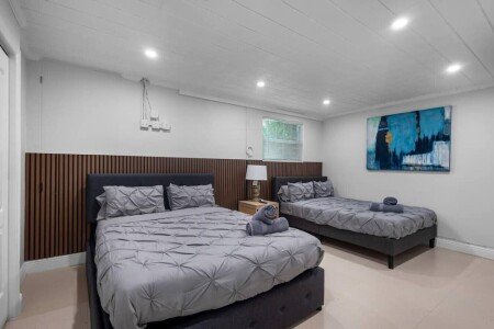 Bed and breakfast 1 bedroom, with air conditioning