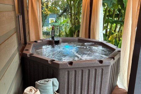 Chalet 2 bedrooms, with jacuzzi