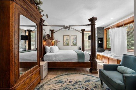 Bed and breakfast 1 bedroom, with jacuzzi