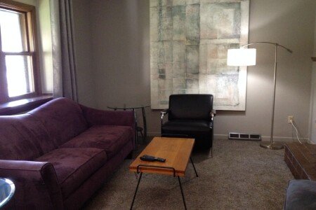 Bed and breakfast 1 bedroom, with air conditioning