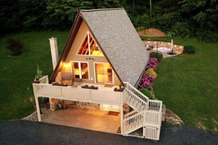 Chalet 1 bedroom, with jacuzzi