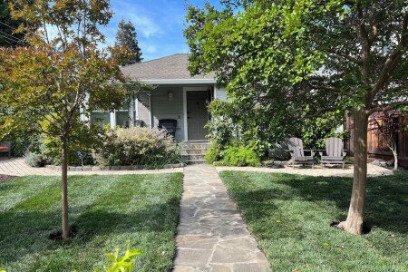 House 2 bedrooms, with garden