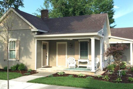 House 2 bedrooms, with garden