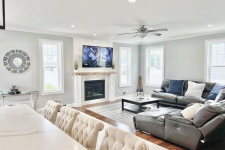 House 4 bedrooms, with garden