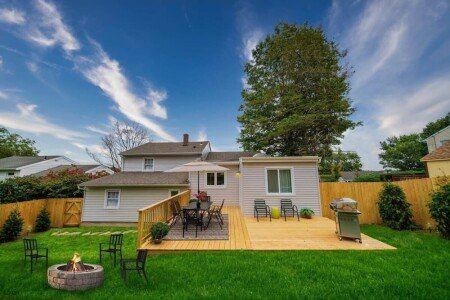 House 5 bedrooms, with garden