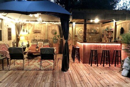 House 2 bedrooms, with garden