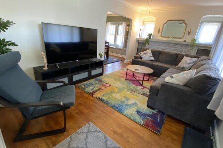 House 3 bedrooms, with air conditioning