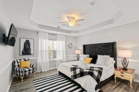 House 4 bedrooms, with garden