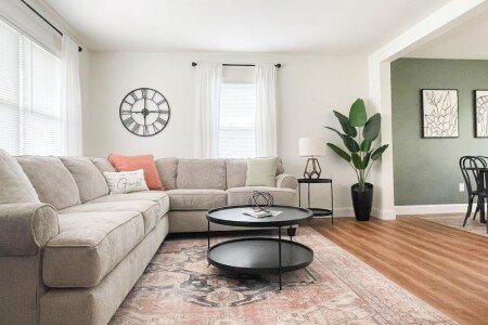 House 4 bedrooms, with garden