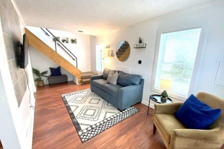 House 2 bedrooms, with garden