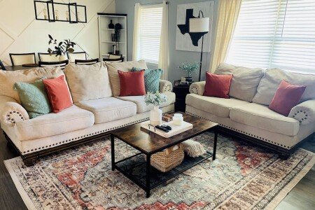 House 3 bedrooms, with garden