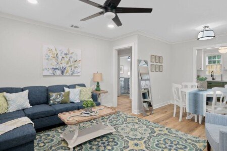 House 2 bedrooms, with garden