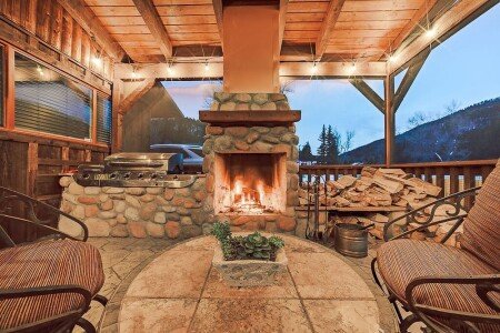 Chalet 1 bedroom, with fireplace