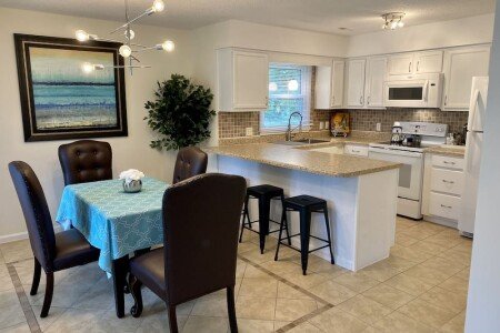 Apartment 3 bedrooms, with garden