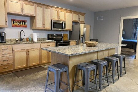 Apartment 2 bedrooms, with gym