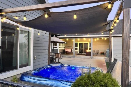 House 3 bedrooms, with jacuzzi