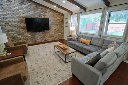 House 5 bedrooms, with garden