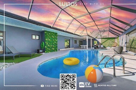 House 7 bedrooms, with pool