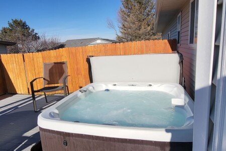 House 3 bedrooms, with jacuzzi