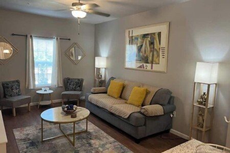 Apartment 2 bedrooms, with jacuzzi