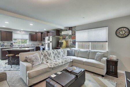 House 4 bedrooms, with gym