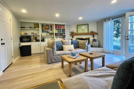 Apartment 1 bedroom, with garden