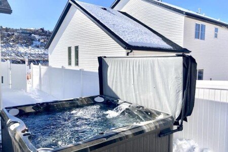 House 4 bedrooms, with jacuzzi