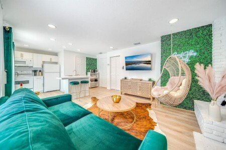 Bed and breakfast 1 bedroom, with air conditioning