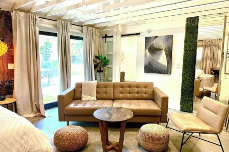 Bed and breakfast 1 bedroom, with air conditioning