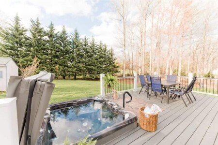 House 4 bedrooms, with jacuzzi