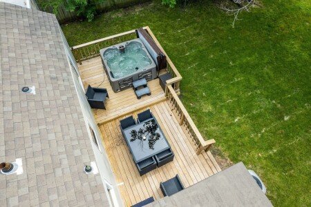 House 4 bedrooms, with jacuzzi