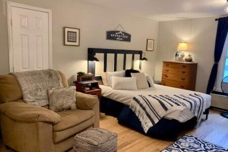 Bed and breakfast 1 bedroom, with gym