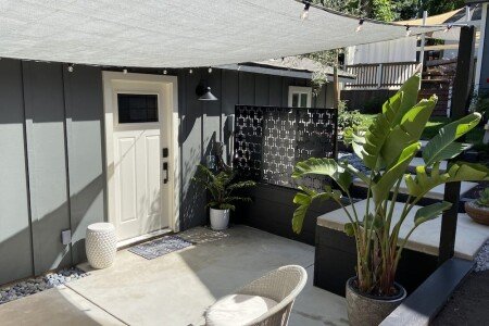 House 1 bedroom, with garden